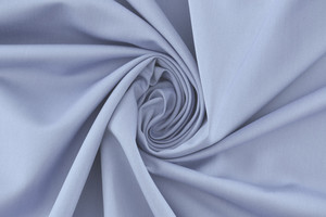 Popeline di cotone azzurro chiaro