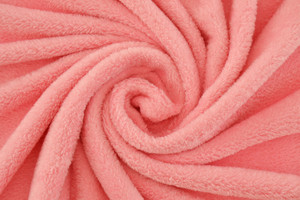 Coral fleece - Pile doudou rosa