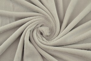 Coral fleece - Pile doudou grigio chiaro